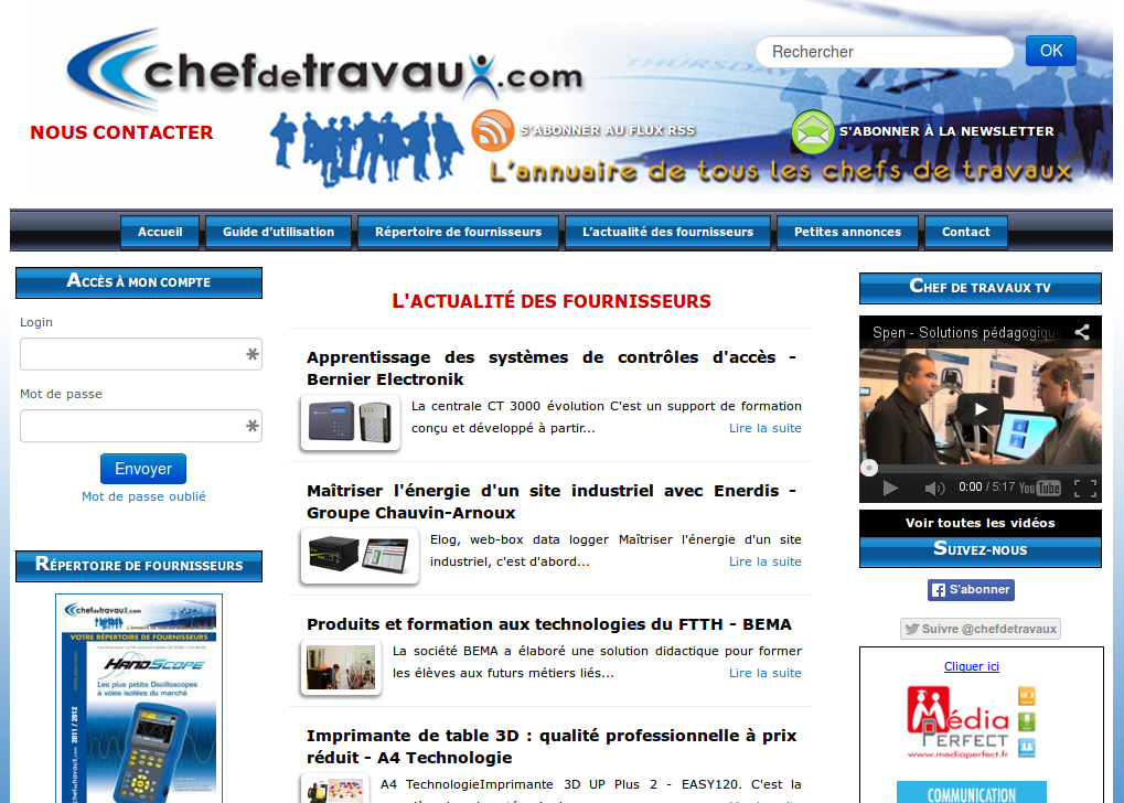 Site chefdetravaux.com